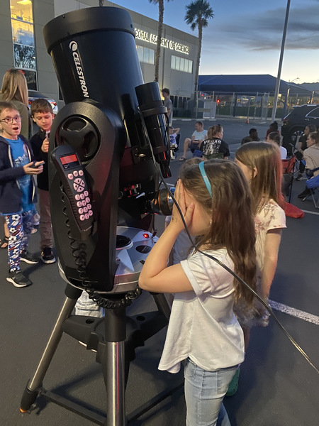 Centennial Hills had an incredible evening in the wonders of the night sky!